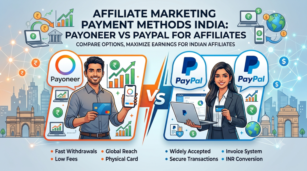 Affiliate Marketing Payment Methods India