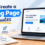 Create a Landing Page in Minutes